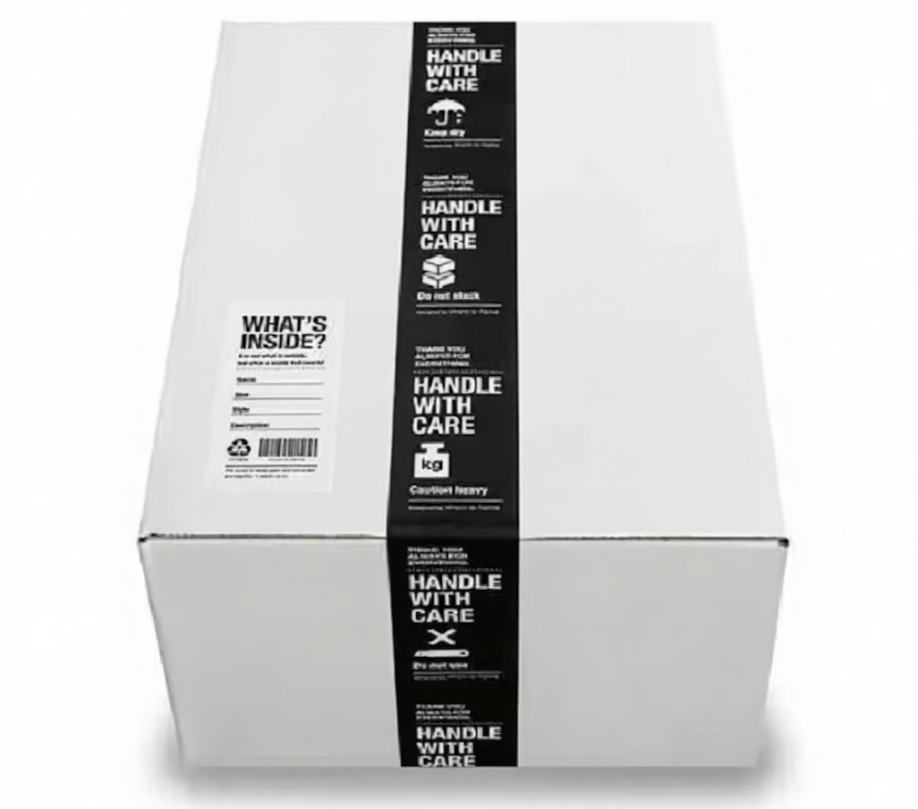 Minimalist logo tape design