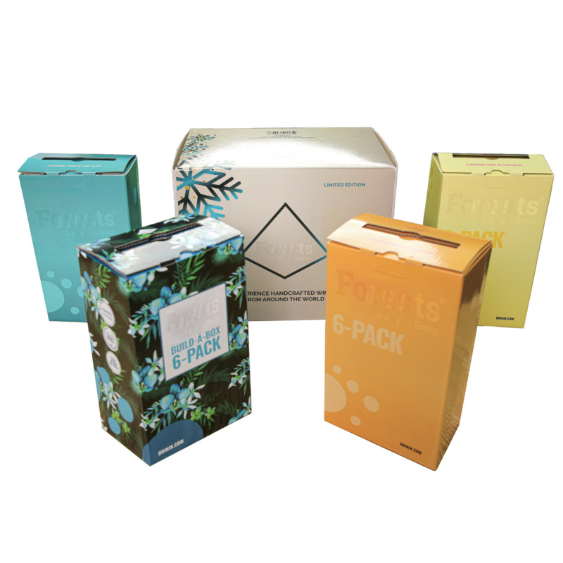 Tea packaging series with unified design language