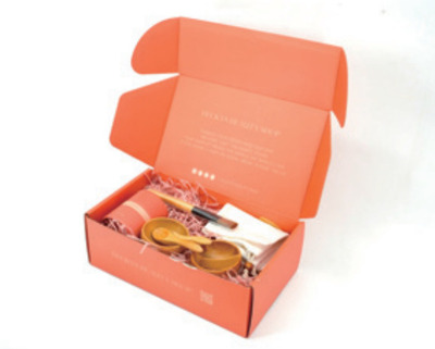 Beauty brand mailer box