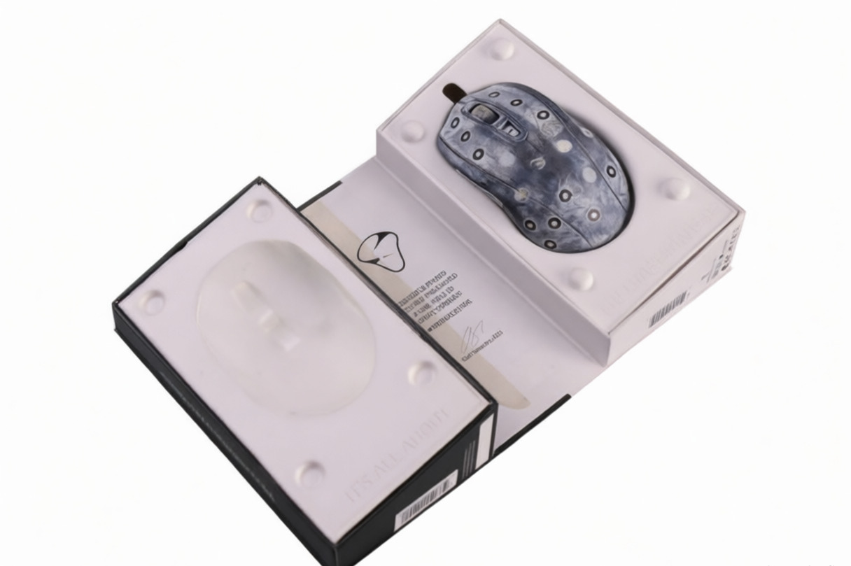 Gaming controller in molded pulp insert