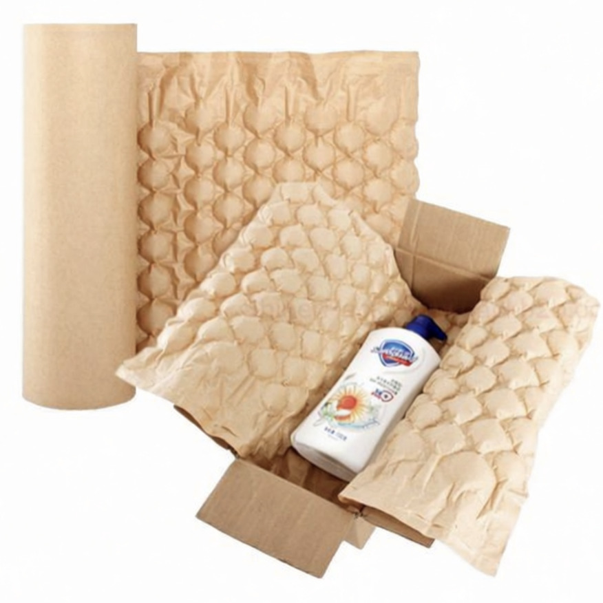 Ceramic items protected with paper wrap