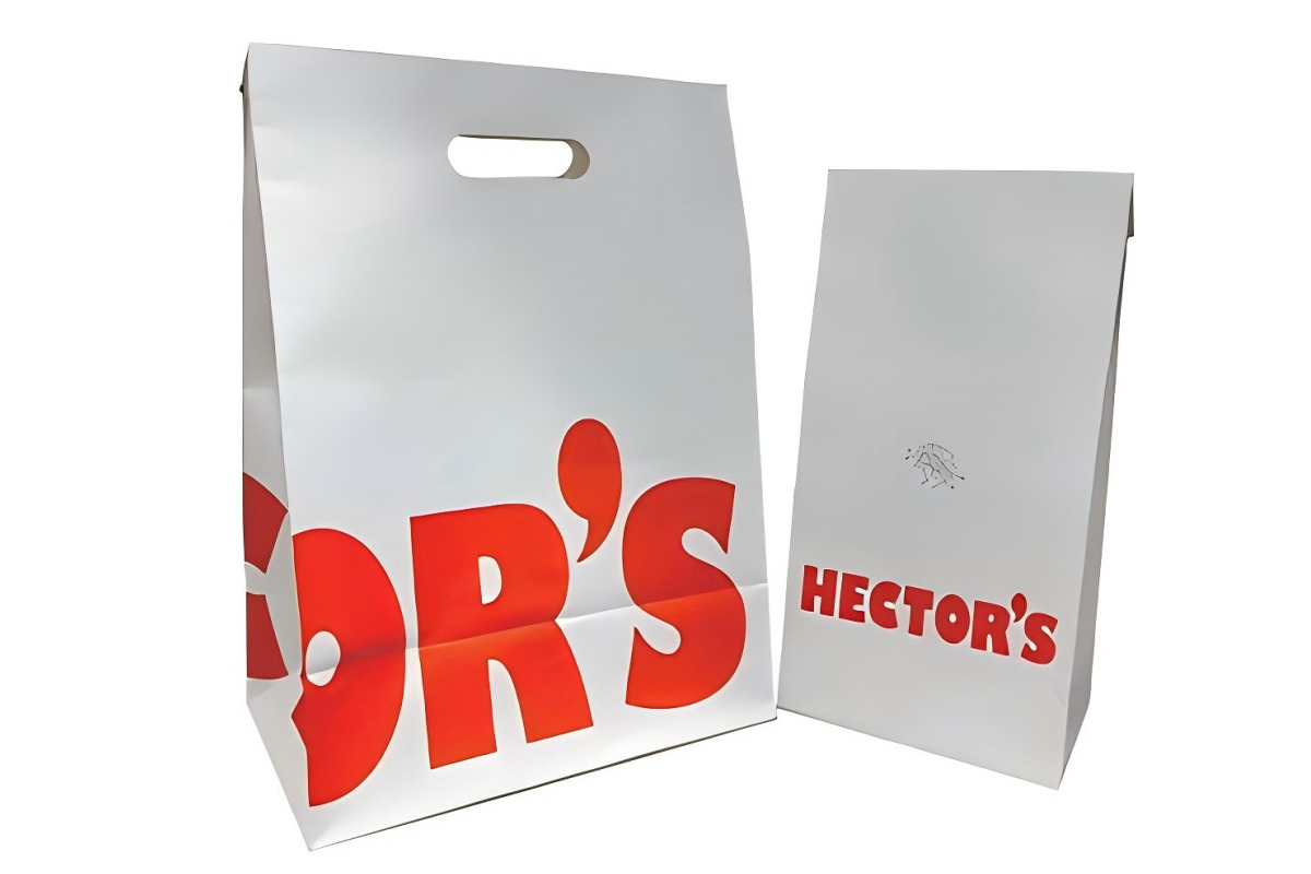 Collection of premium shopping bags with various finishes