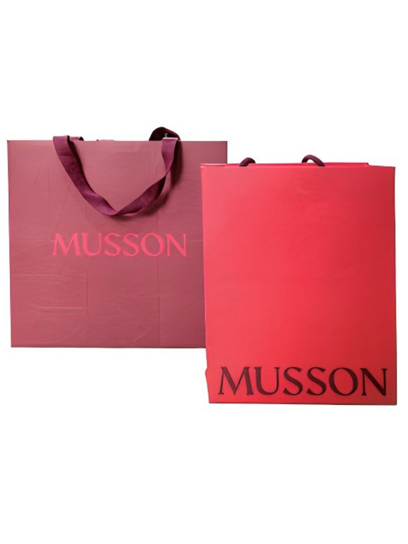 Cosmetics brand bag with spot UV finish