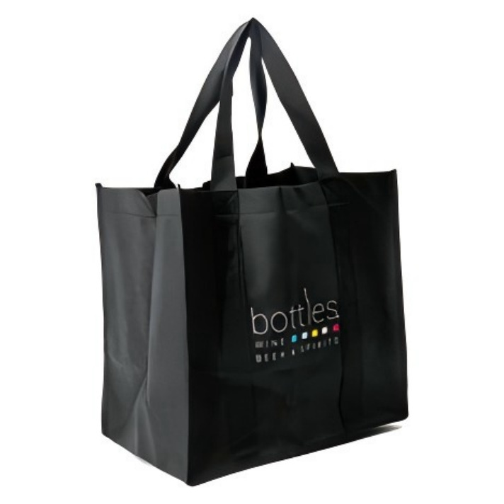 Gusseted shopping bag